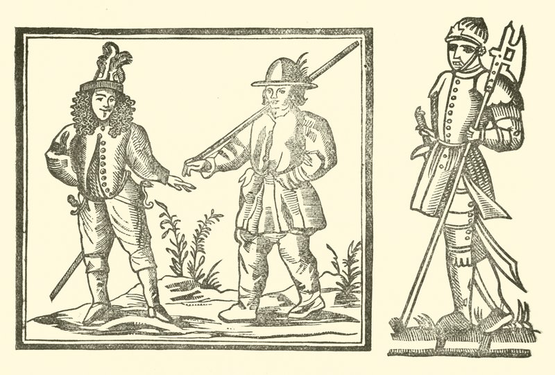 Ilustração para As Baladas Roxburghe (xilogravura) de (after) English School