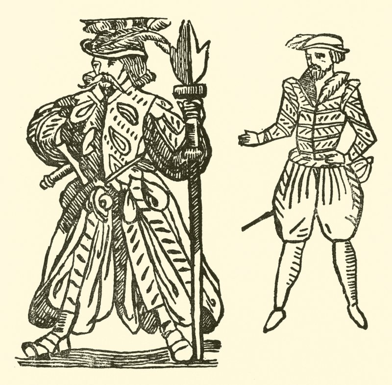 Ilustração para As Baladas Roxburghe (xilogravura) de (after) English School