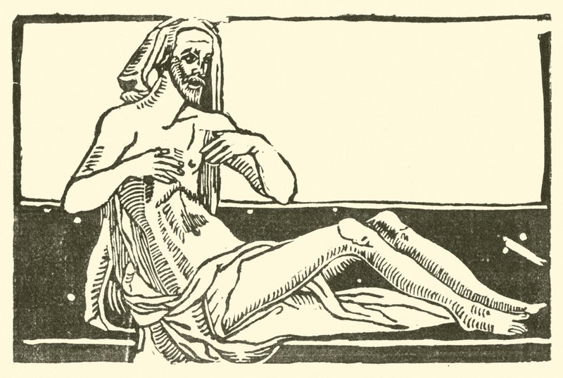 Ilustração para As Baladas Roxburghe (xilogravura) de (after) English School