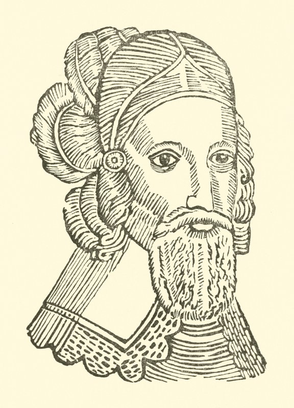Ilustração para As Baladas Roxburghe (xilogravura) de (after) English School