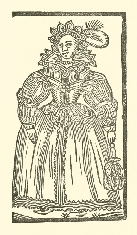 Ilustração para As Baladas Roxburghe (xilogravura) de (after) English School