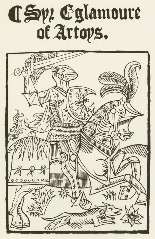 Sir Eglamoure Of Artoys (gravura) de (after) English School