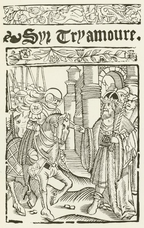 Sir Tryamoure (gravura) de (after) English School