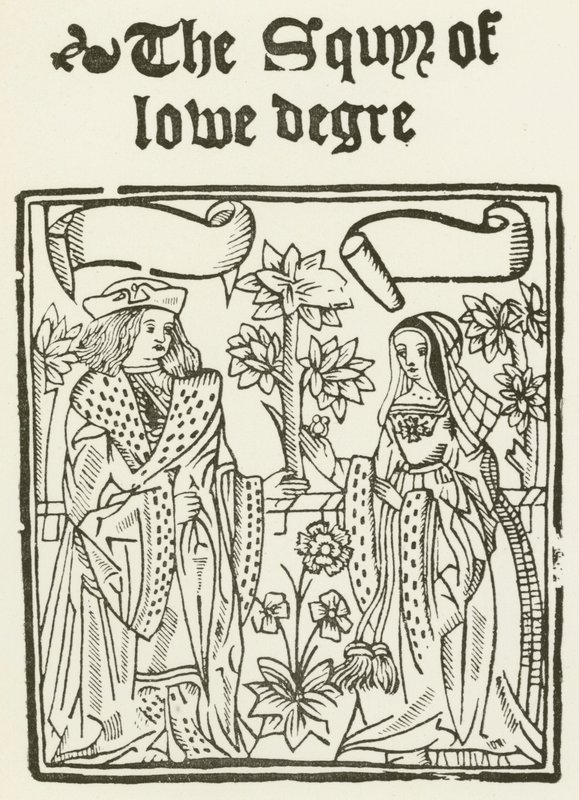 O Squyr Of Iowe Degre (gravura) de (after) English School