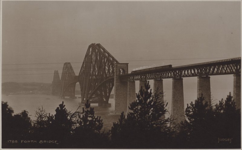 Ponte da Forth (foto a p/b) de (after) English photographer