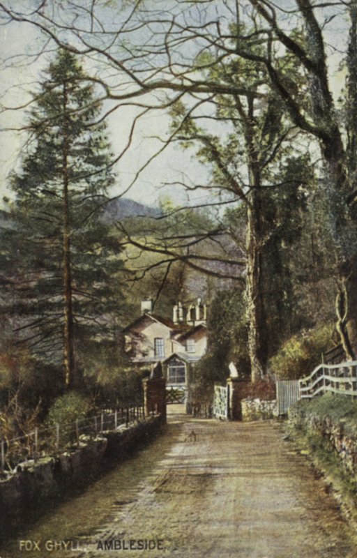Fox Ghyll, Ambleside, Lake District (foto a cores) de (after) English photographer