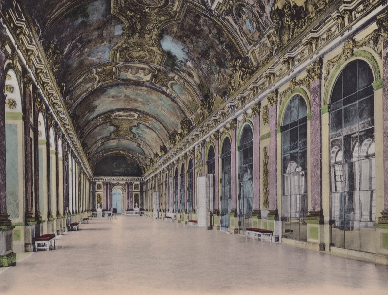Galerie des Glaces, Galeria de Vidros (foto colorida) de (after) French Photographer