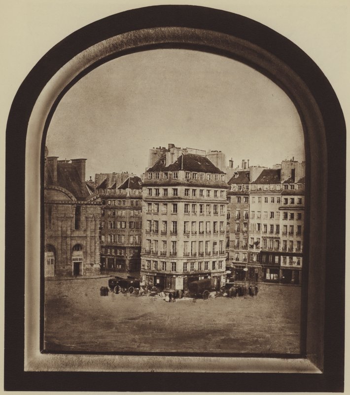 O Hotel de Nantes, place du Carrousel (foto a p/b) de (after) French Photographer