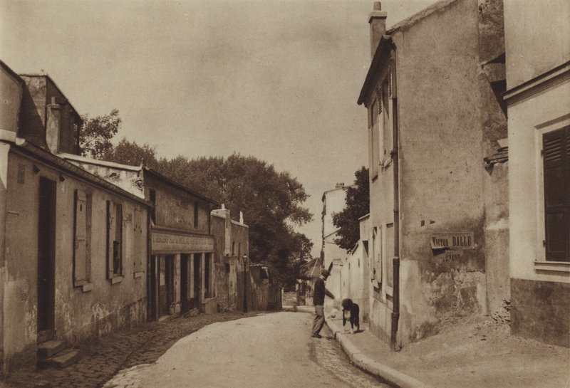 Rua Saint-Vincent (foto a p/b) de (after) French Photographer