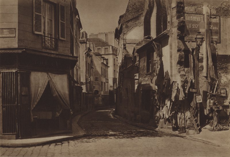 A rue de Lourcine (foto a p/b) de (after) French Photographer