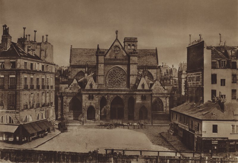 O antigo lugar Saint-Germain-l
