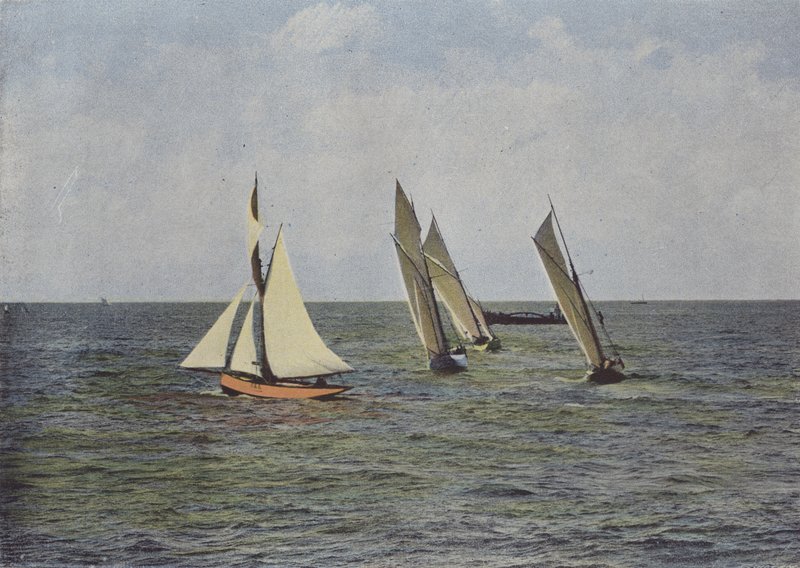Marselha, Les Regates (foto colorida) de (after) French Photographer