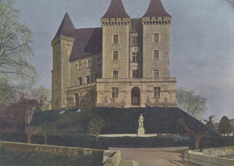 Pau, Le Chateau (foto colorida) de (after) French Photographer