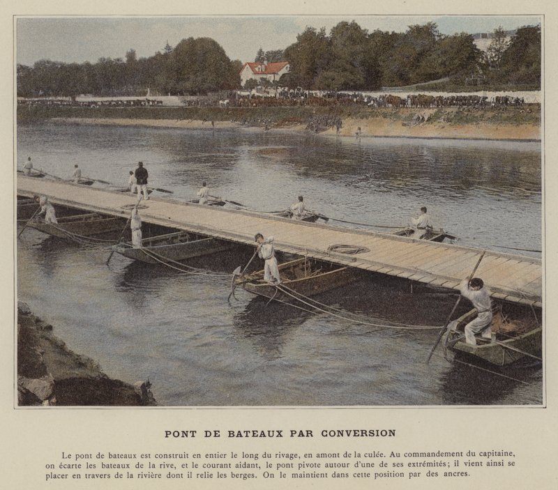 Ponte de Barco por Conversão (foto colorida) de (after) French Photographer