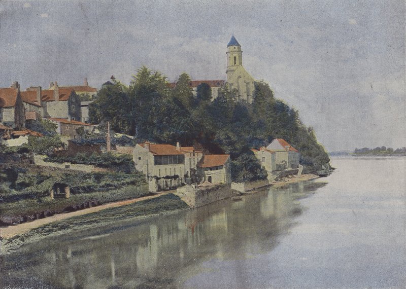 Saint-Florent-le-Vieil (foto colorida) de (after) French Photographer