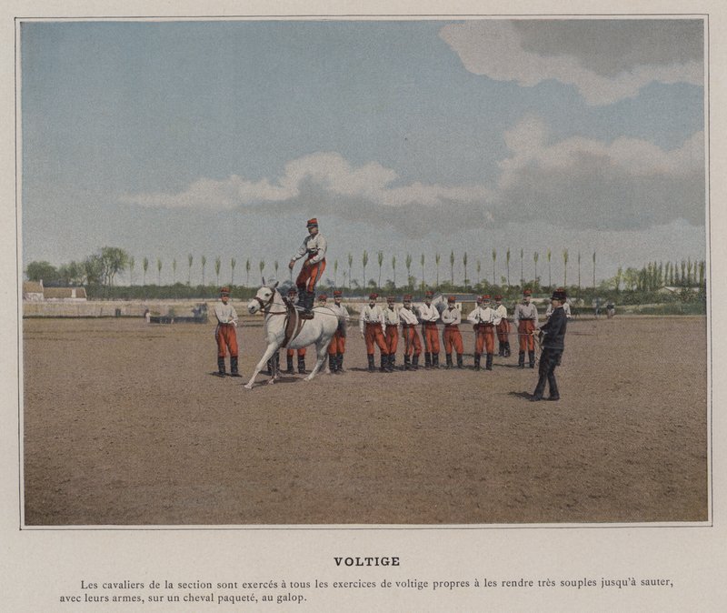 Voltige (foto colorida) de (after) French Photographer