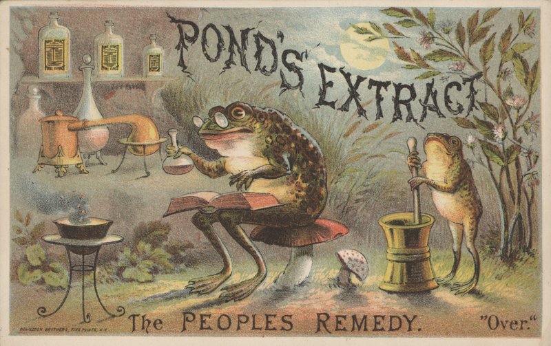 Propaganda para o extrato de lagoas de American School