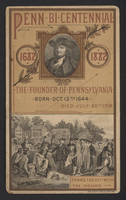 Bicentenário da fundação da Pensilvânia, 1882 de American School