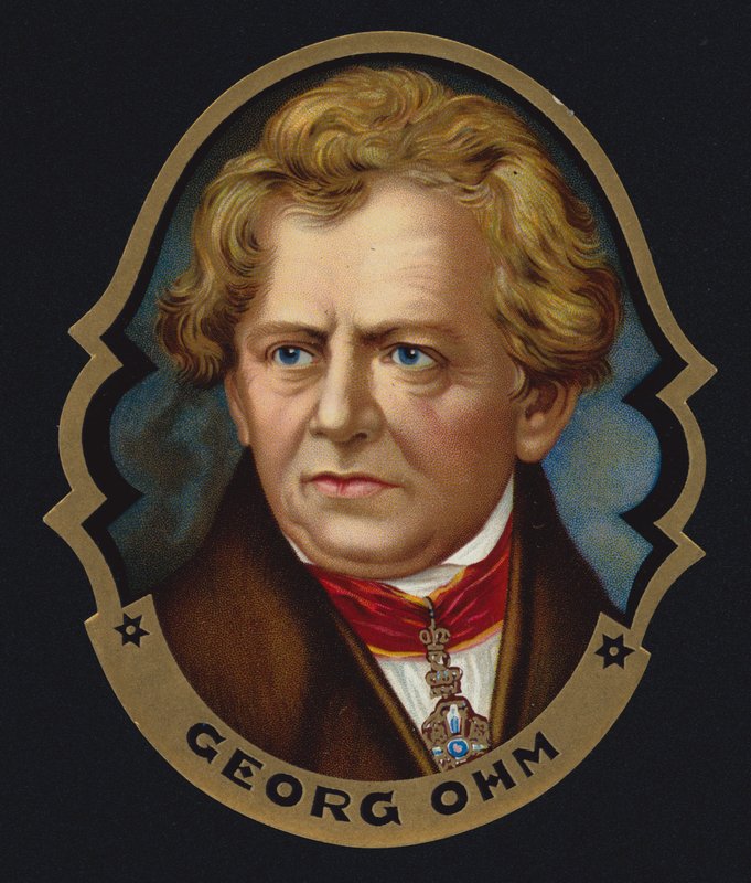 Etiqueta de charuto, George Ohm de American School