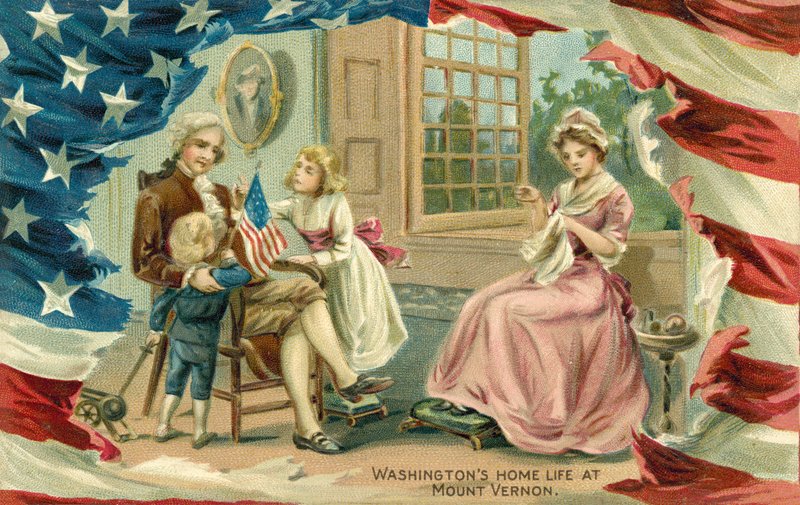 George Washingtons Home Life em Mount Vernon de American School