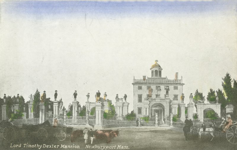 Lorde Timothy Dexter Mansion, Newburyport, Massachusetts, EUA de American School