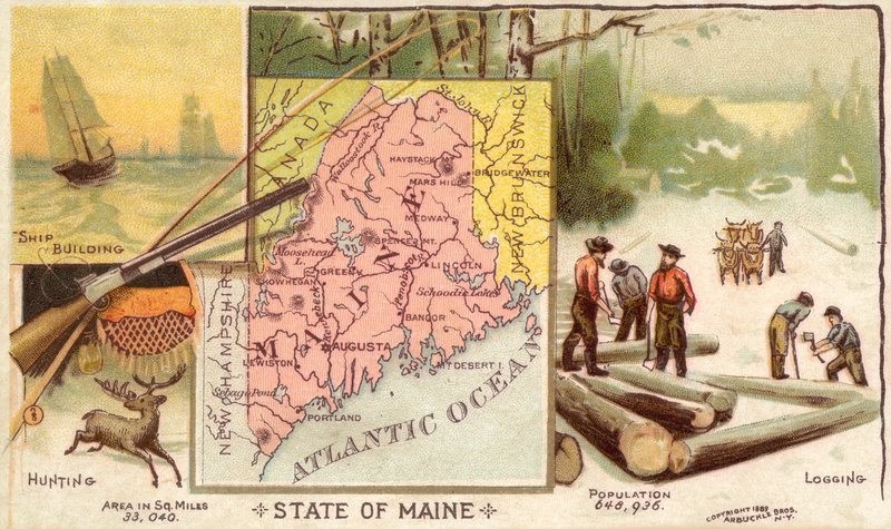 Maine, EUA de American School