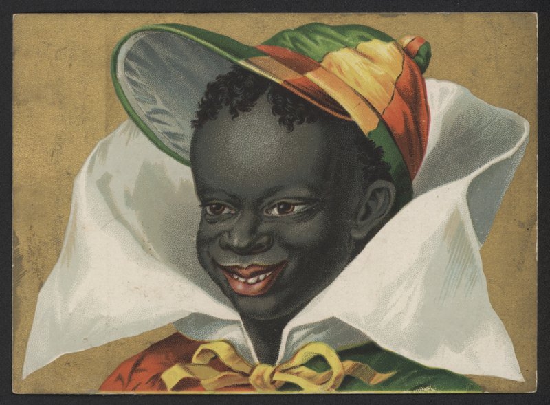 Retrato, de, um, jóquei preto de American School