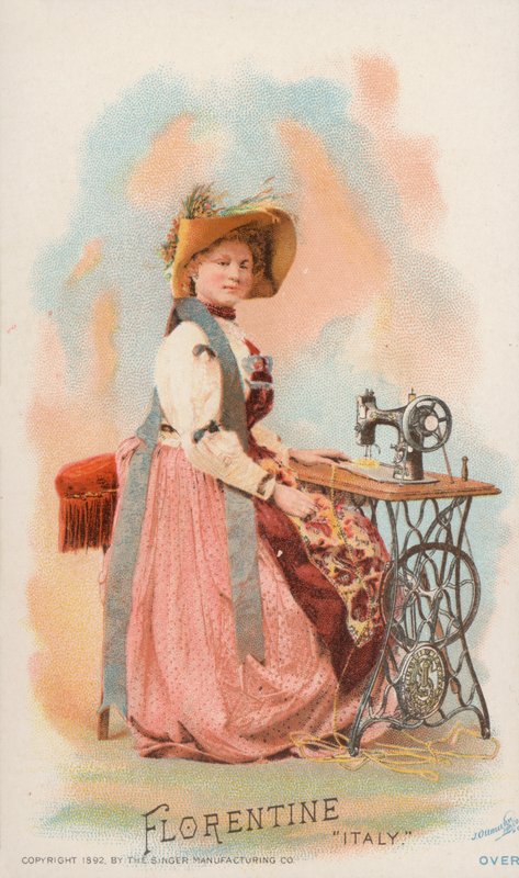 Máquina De Costura, Florentino, Itália de American School