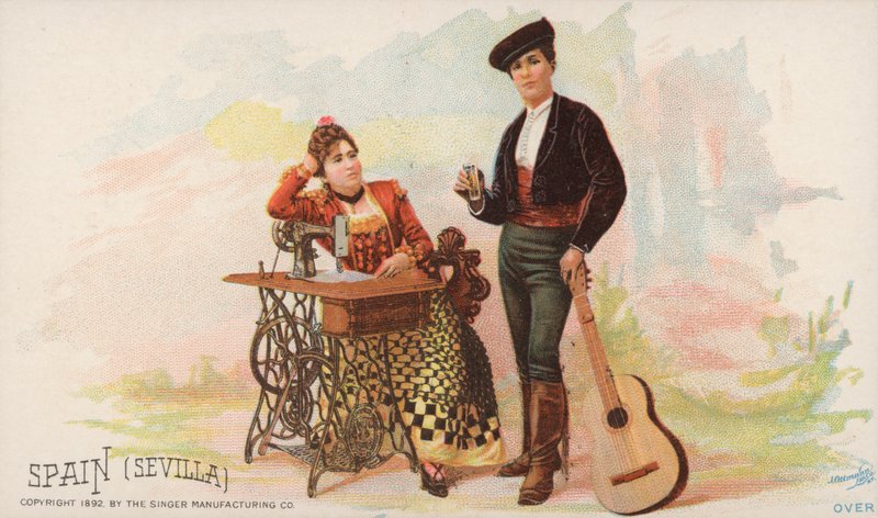 Máquina De Costura, Espanha, Sevilla de American School