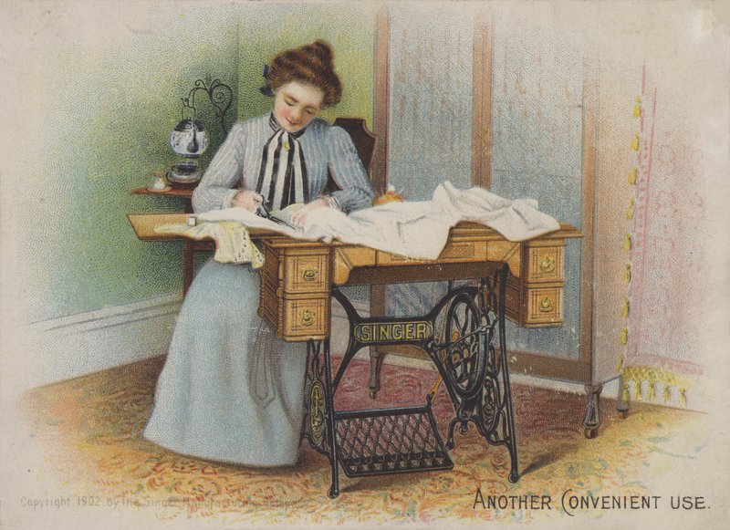 Singer Máquina De Costura, A Folha De Extensão Handy, Mothers Helper de American School