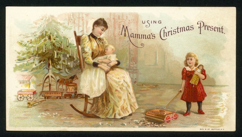 Usando Mammas Christmas present de American School