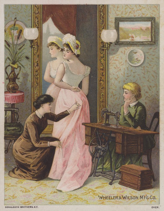 Wheeler E Wilson, Máquina De Costura de American School