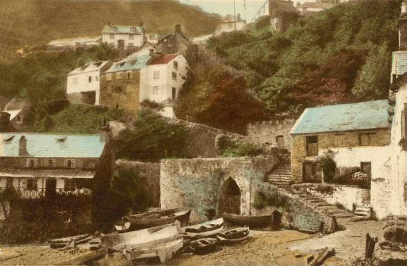 Clovelly, entrada para a aldeia de English Photographer