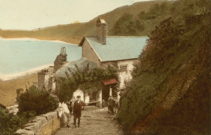 Clovelly, Rose Cottage de English Photographer