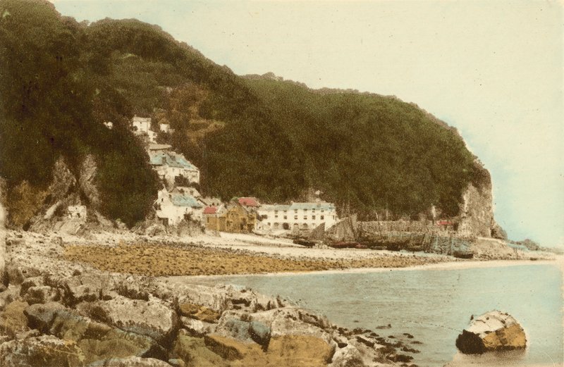 Clovelly da praia de English Photographer
