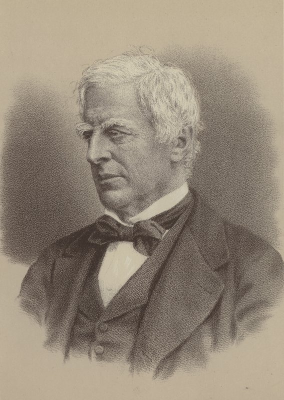Robert Lowe, 1º visconde de Sherbrooke, estadista liberal britânico de English Photographer
