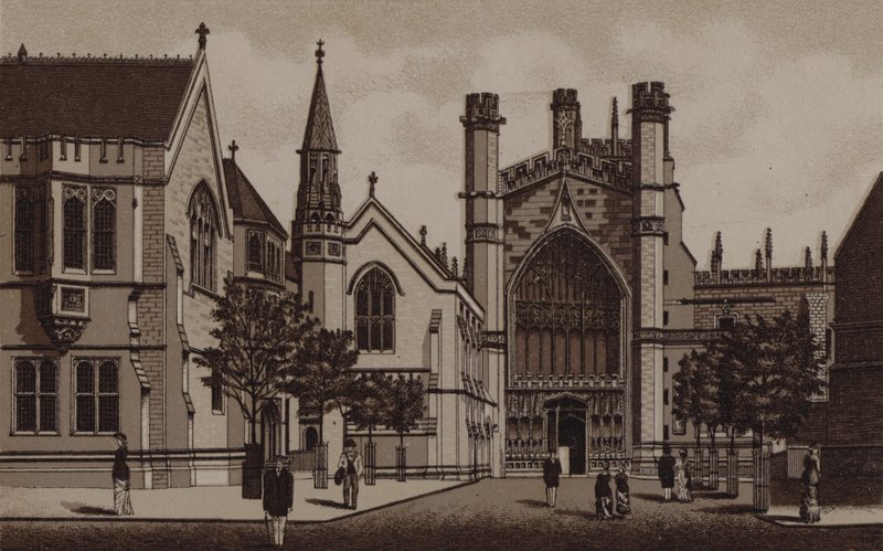 Catedral de Chester, Frente Oeste de English School