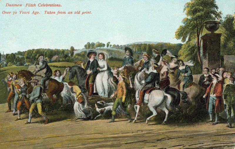 Celebrações de Dunmow Flitch de English School