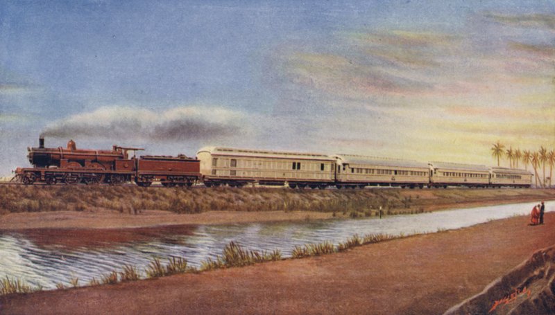 Trem-de-luxo egípcio, Cairo-Luxor Express, Administração Ferroviária Egípcia de English School