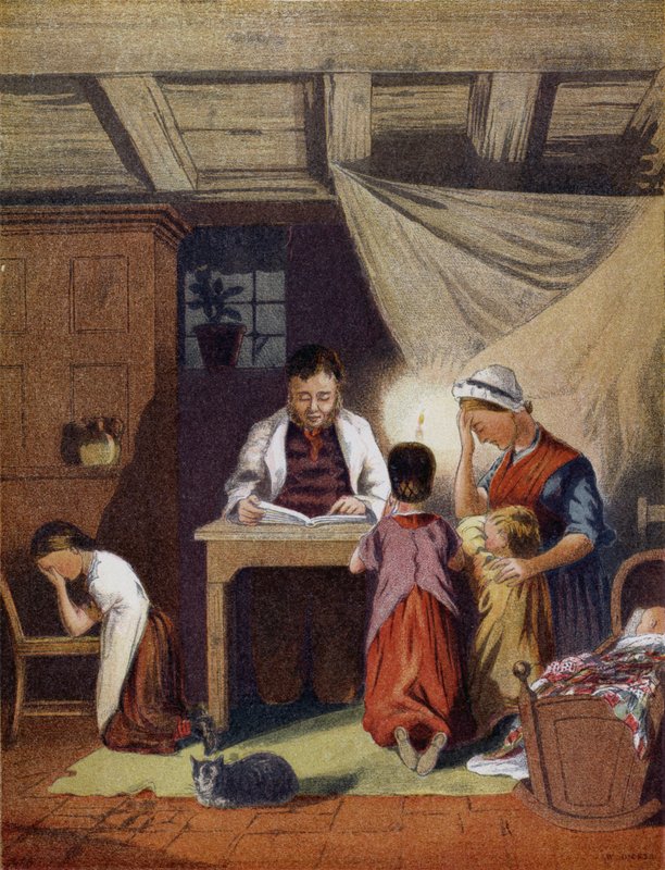 Oração da Família da Noite de English School