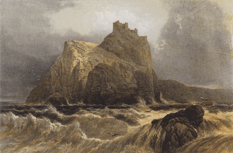 Castelo rápido, do mar de English School