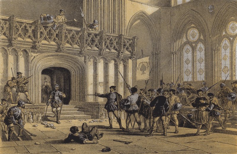 Catedral de Glasgow (St Mungos), Interior de English School