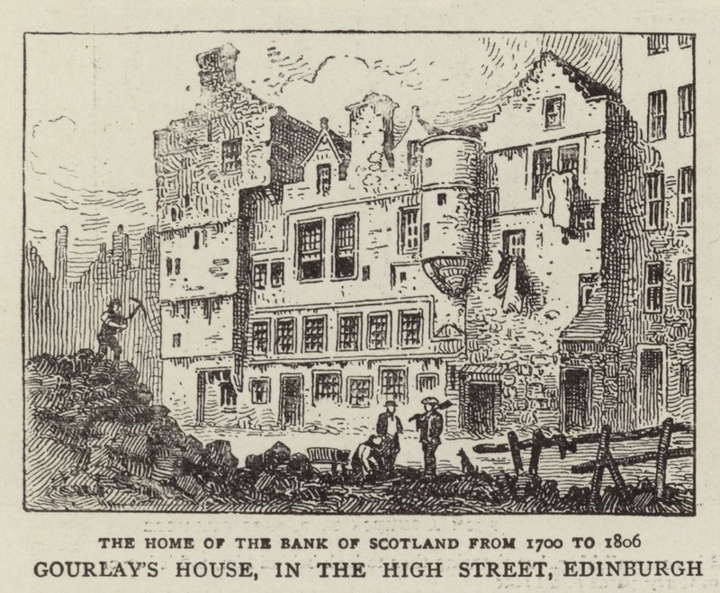 Gourlays House, na rua principal, Edimburgo de English School
