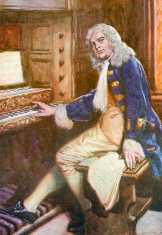 Handel, elaborando o Coro da Aleluia de English School