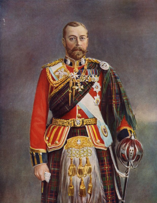 Rei George como Coronel dos Cameron Highlanders de English School