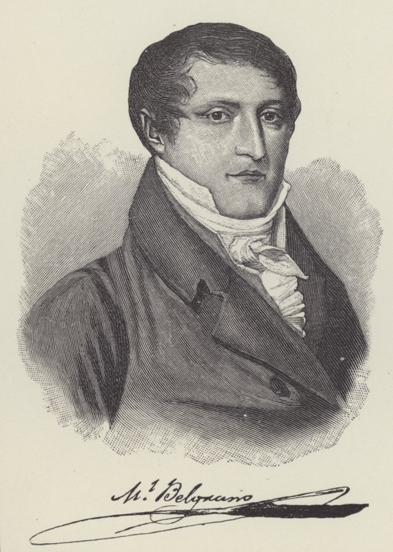 Manuel Belgrano, líder político e militar argentino de English School