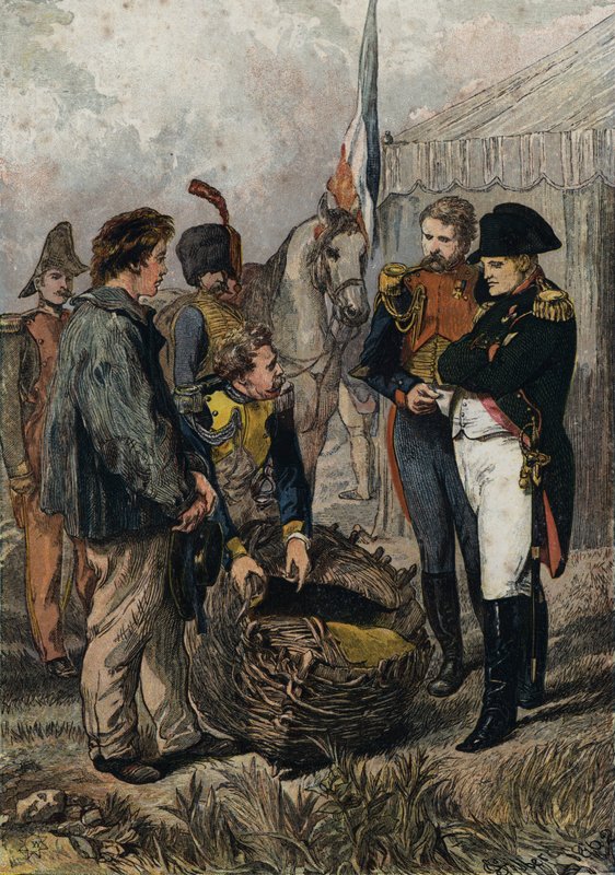 Napoleão e o marinheiro inglês de English School