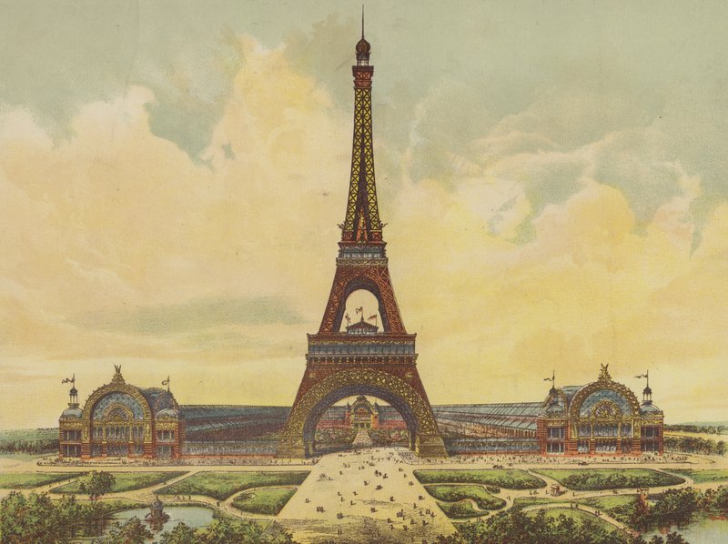 Exposição Universal de Paris e a Torre Eiffel de English School