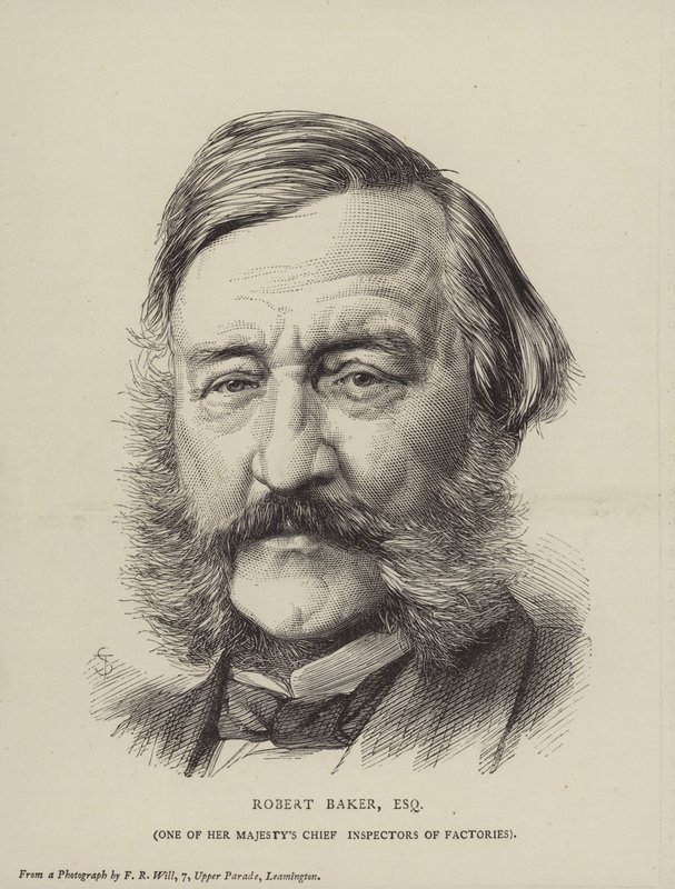 Robert Baker, Inspetor Britânico de Fábricas de English School