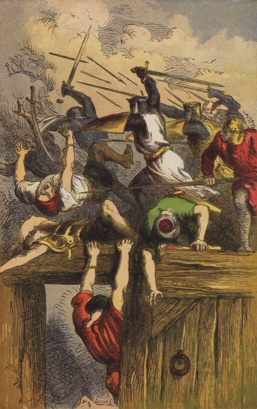 Cerco a Jerusalém, Godfrey de Bouillon de English School